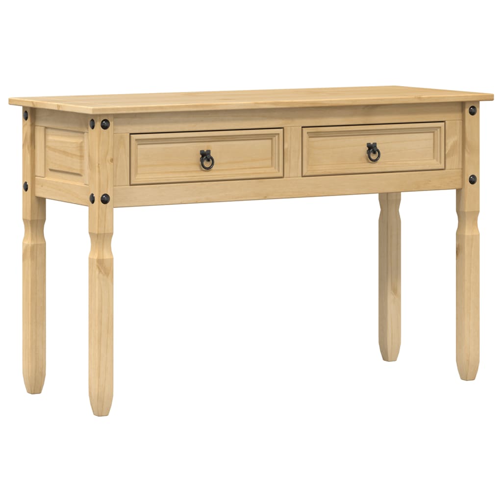 Table console Corona 115x46x73 cm bois de pin massif