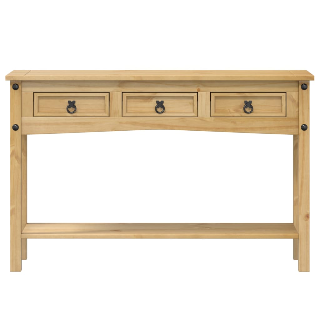 Table console Corona 114x34,5x73 cm bois de pin massif