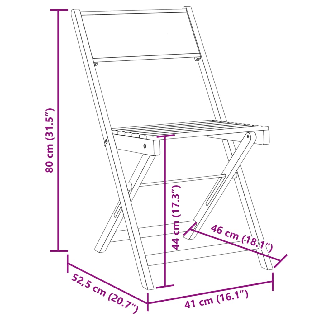 Chaises de jardin pliantes lot de 4 beige tissu et bois massif