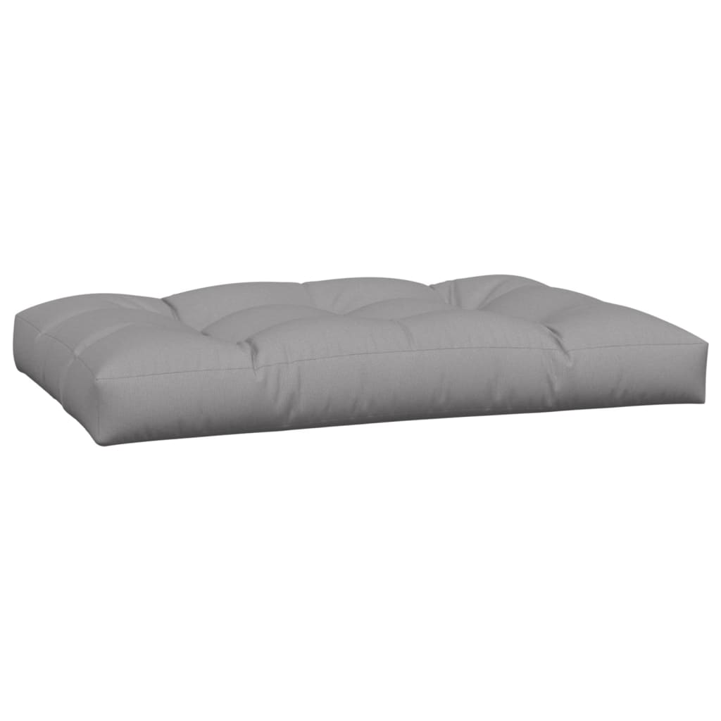 Coussins de palette lot de 3 gris tissu