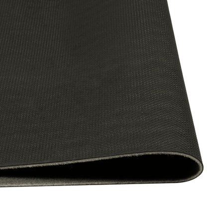 Tapis de cuisine lavable imprimé Morning noir 60x180 cm velours