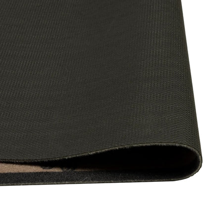 Tapis de cuisine lavable imprimé Morning brun 45x150 cm velours