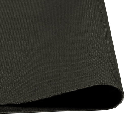 Tapis de cuisine lavable imprimé tasse noir 60x300 cm velours