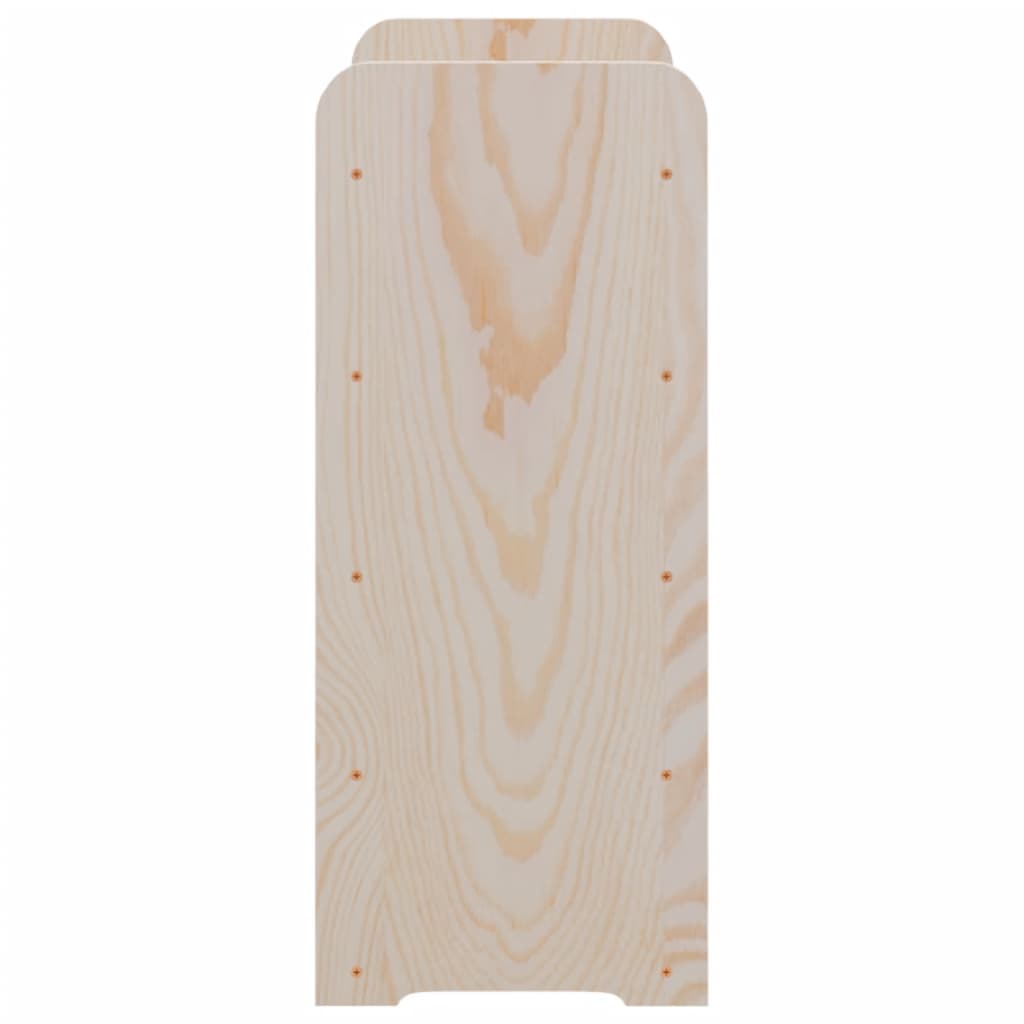 Casier à vin et panneau supérieur 67,5x25x60 cm bois pin massif