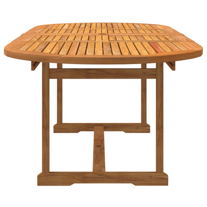 Ensemble à Manger de jardin 7pcs bois d'acacia solide textilène