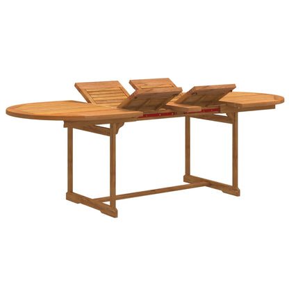 Ensemble à Manger de jardin 7pcs bois d'acacia solide textilène