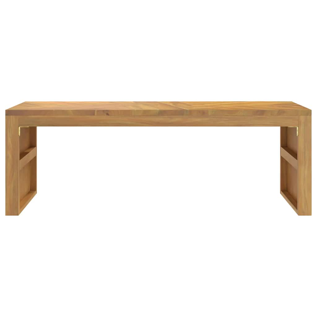 Table basse 110x35x38 cm bois massif de teck