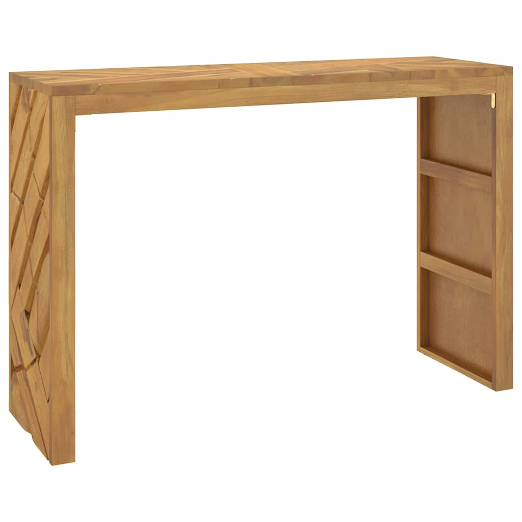 Table console 110x35x75 cm bois massif d'acacia