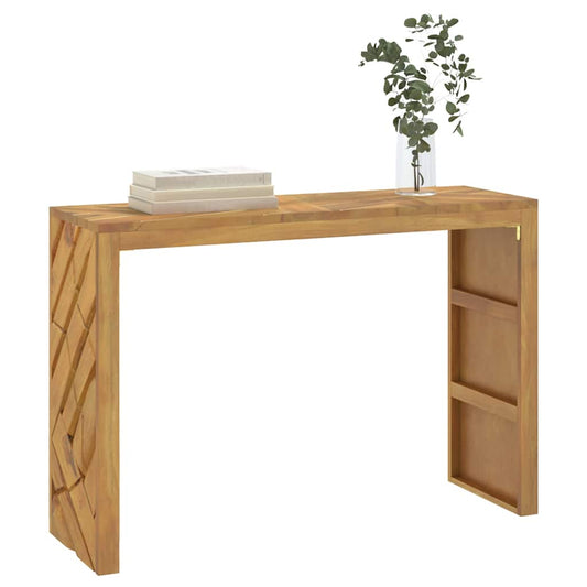 Table console 110x35x75 cm bois massif d'acacia