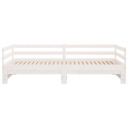 Lit de jour et lit gigogne sans matelas 90x200 cm bois massif