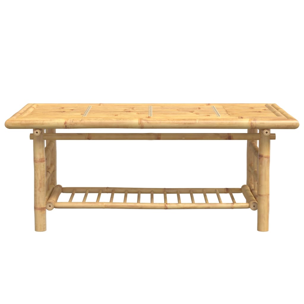 Table basse 110x55x45 cm bambou