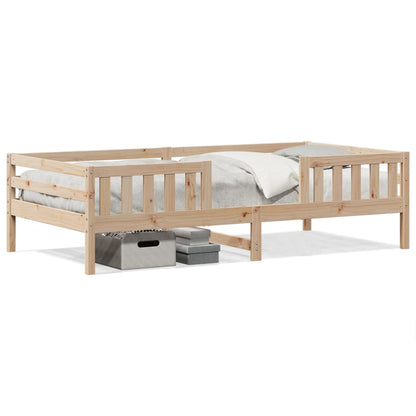 Cadre de lit sans matelas 80x200 cm bois massif de pin