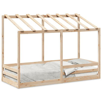 Lit pour enfants sans matelas 90x190 cm bois pin massif