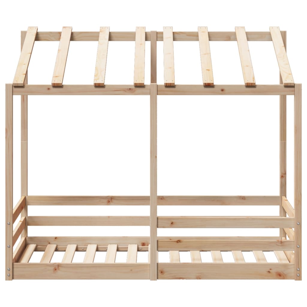 Lit pour enfants sans matelas 80x160 cm bois massif de pin