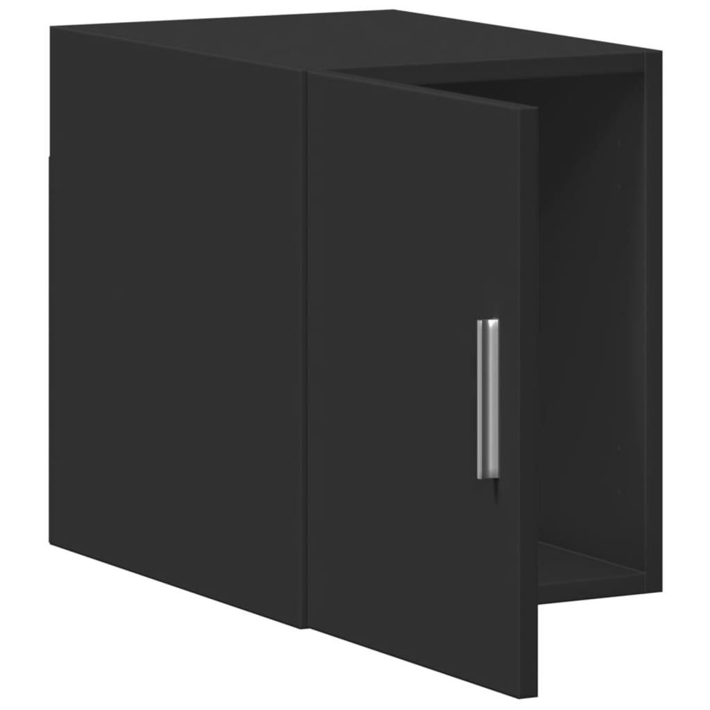 Armoire murale noir 30x42,5x40 cm bois d'ingénierie