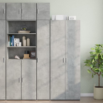 Armoire murale gris béton 30x42,5x40 cm bois d'ingénierie