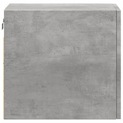 Armoire murale gris béton 30x42,5x40 cm bois d'ingénierie