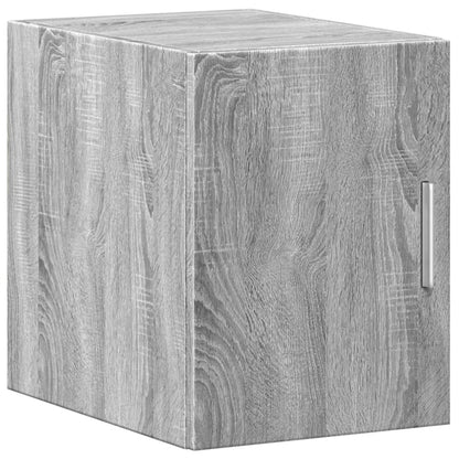 Armoire murale sonoma gris 30x42,5x40 cm bois d'ingénierie