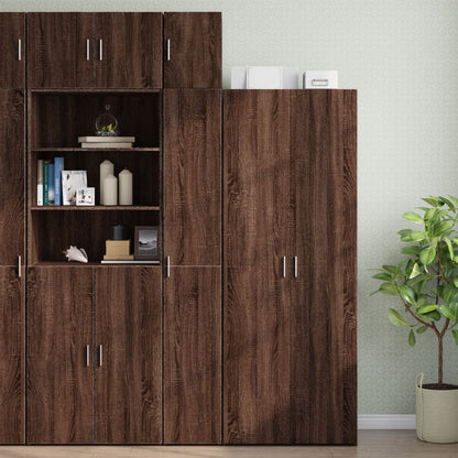 Armoire murale chêne marron 30x42,5x40 cm bois d'ingénierie