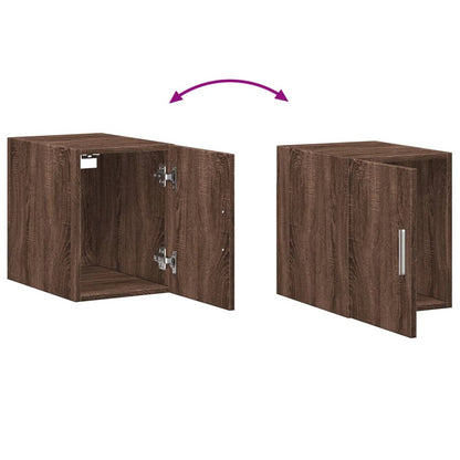 Armoire murale chêne marron 30x42,5x40 cm bois d'ingénierie