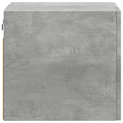 Armoire murale gris béton 40x42,5x40 cm bois d'ingénierie