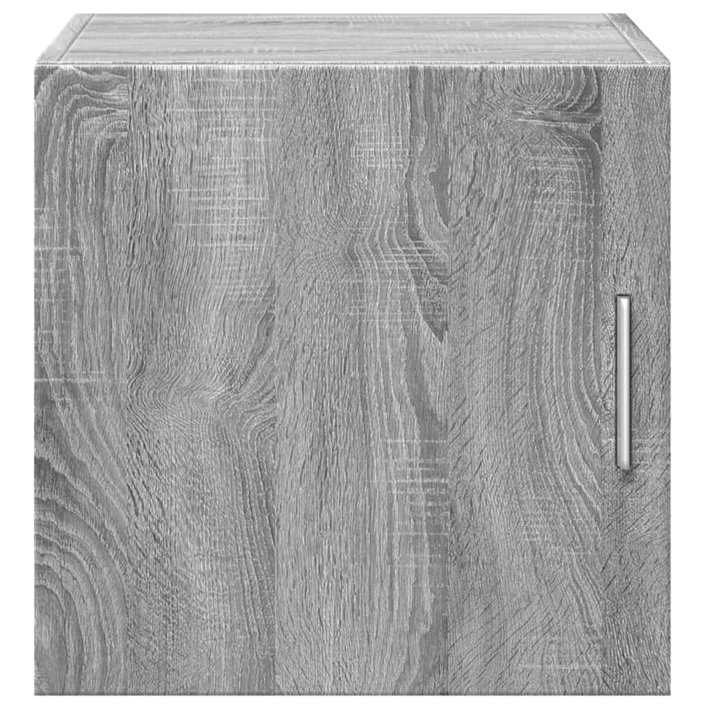 Armoire murale sonoma gris 40x42,5x40 cm bois d'ingénierie