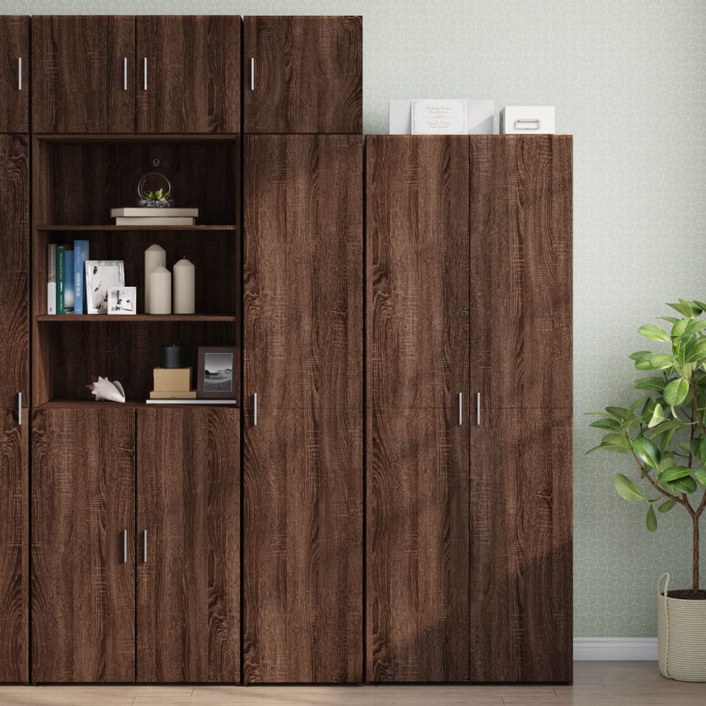 Armoire murale chêne marron 40x42,5x40 cm bois d'ingénierie