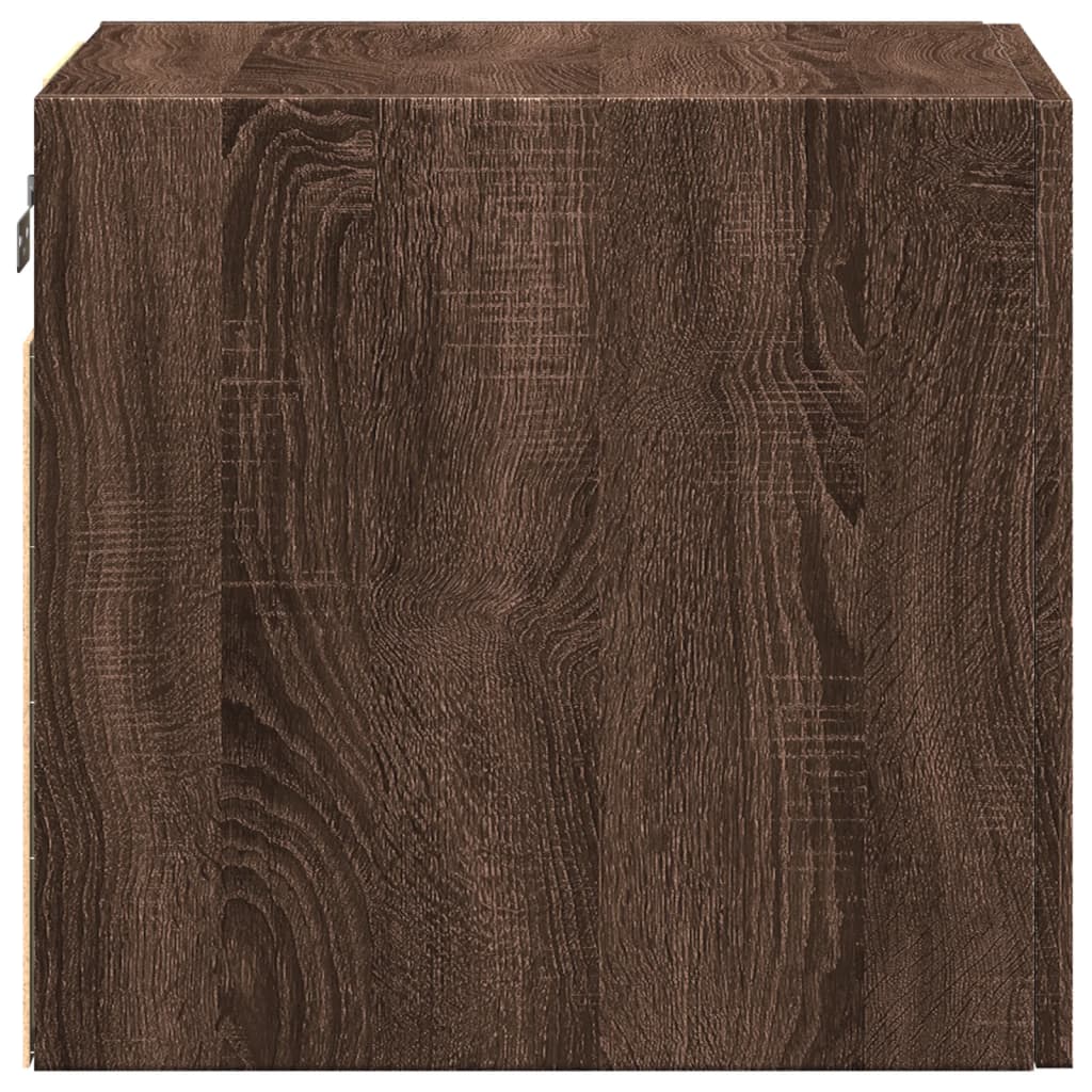 Armoire murale chêne marron 40x42,5x40 cm bois d'ingénierie