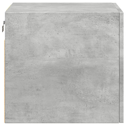 Armoire murale gris béton 45x42,5x40 cm bois d'ingénierie