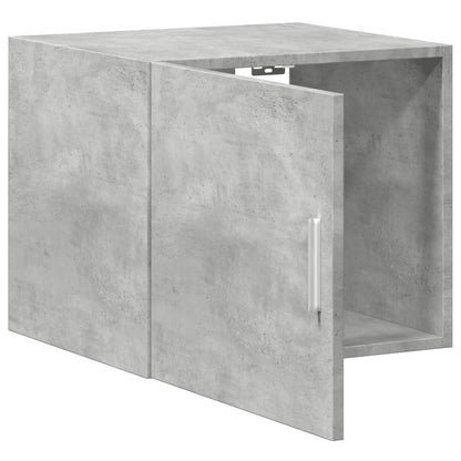 Armoire murale gris béton 45x42,5x40 cm bois d'ingénierie