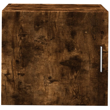 Armoire murale chêne fumé 45x42,5x40 cm bois d'ingénierie