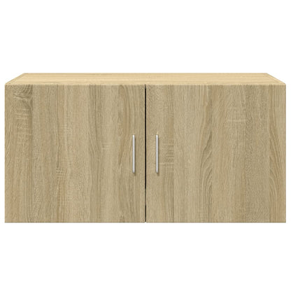 Armoire murale chêne sonoma 80x42,5x40 cm bois d'ingénierie