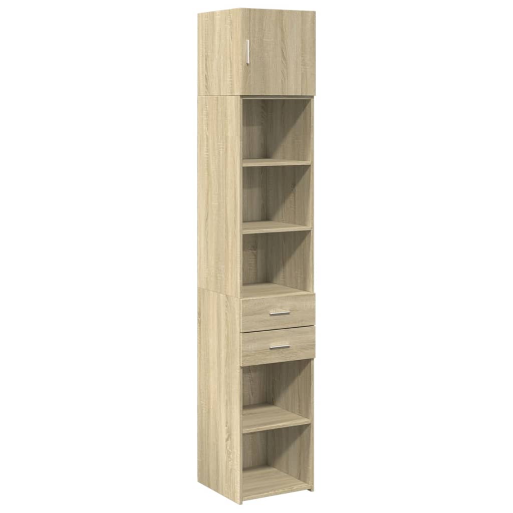 Armoire de rangement mince chêne sonoma 40x42,5x225 cm