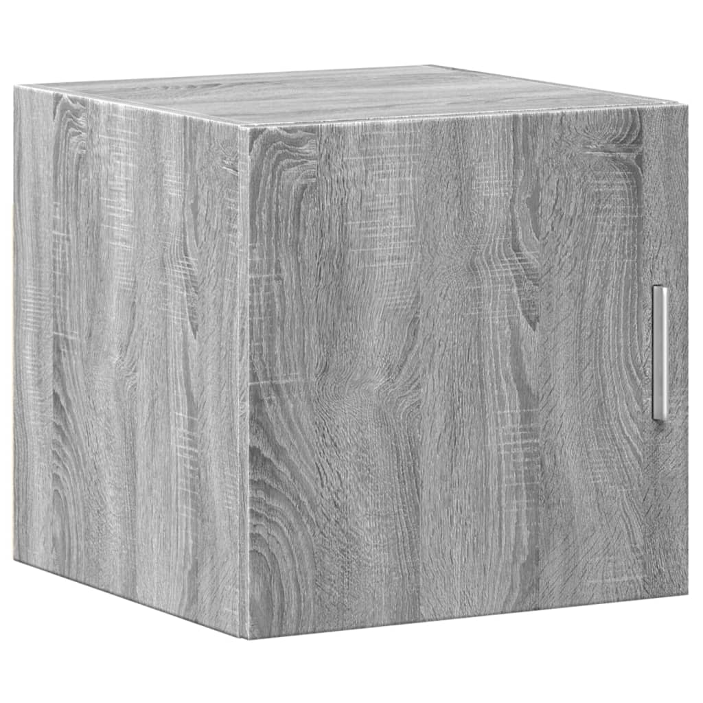 Armoire de rangement mince sonoma gris 40x42,5x225 cm