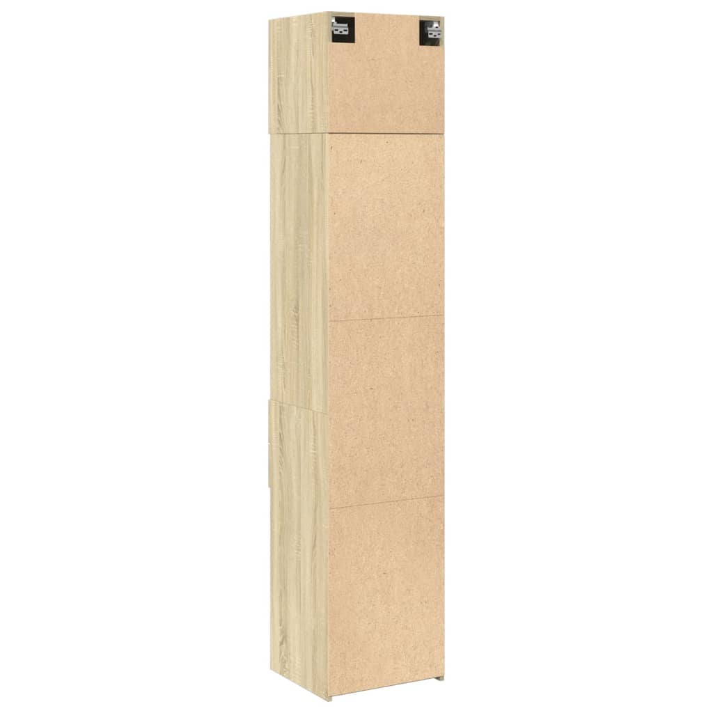 Armoire de rangement mince chêne sonoma 45x42,5x225 cm