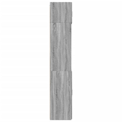 Armoire de rangement sonoma gris 70x42,5x225 cm