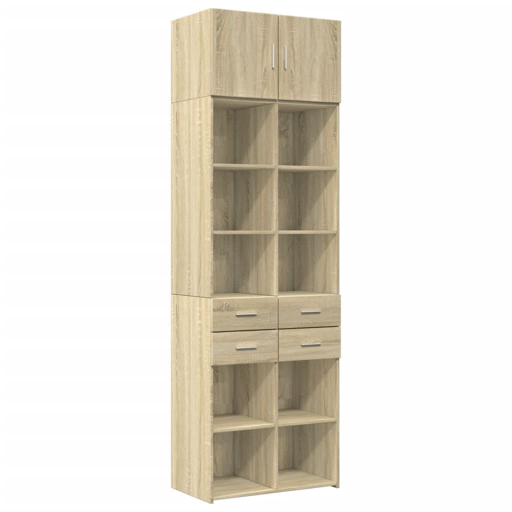 Armoire de rangement chêne sonoma 70x42,5x225 cm