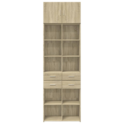 Armoire de rangement chêne sonoma 70x42,5x225 cm