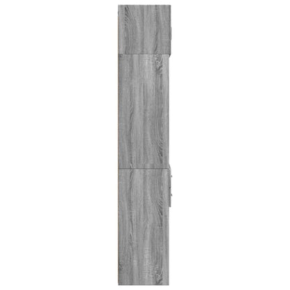 Armoire de rangement sonoma gris 70x42,5x225 cm