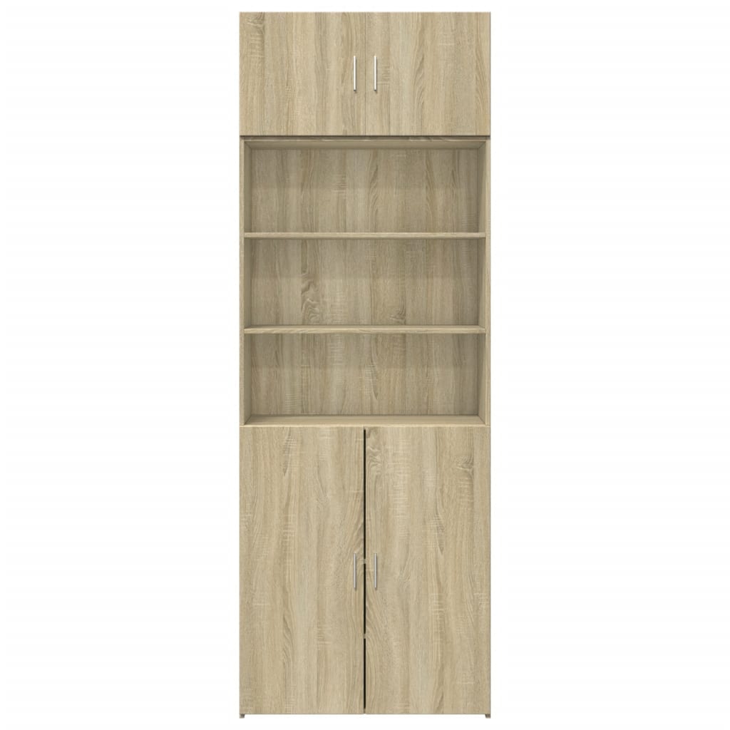 Armoire de rangement chêne sonoma 80x42,5x225 cm