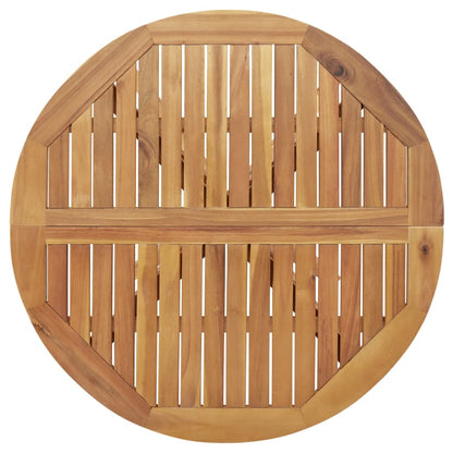 Ensemble à manger de jardin 5 pcs Bois d'acacia solide