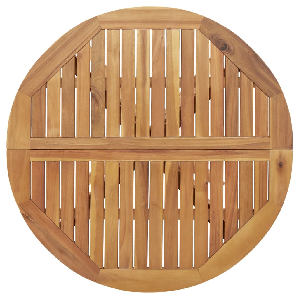 Ensemble à manger de jardin 3 pcs Bois d'acacia solide