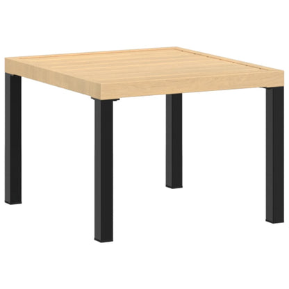 Ensemble de banc de jardin avec coussins 5 pcs noir