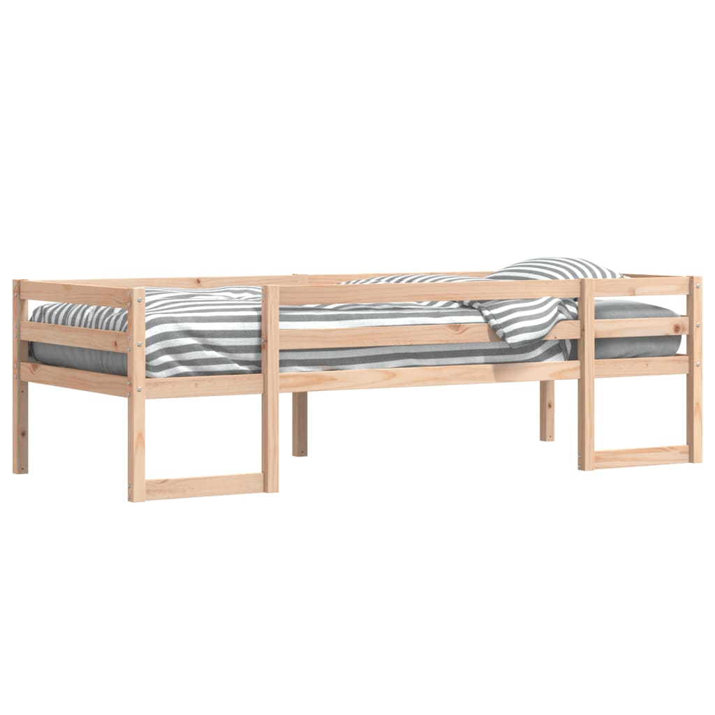 Cadre de lit pour enfants sans matelas 80x200 cm pin massif