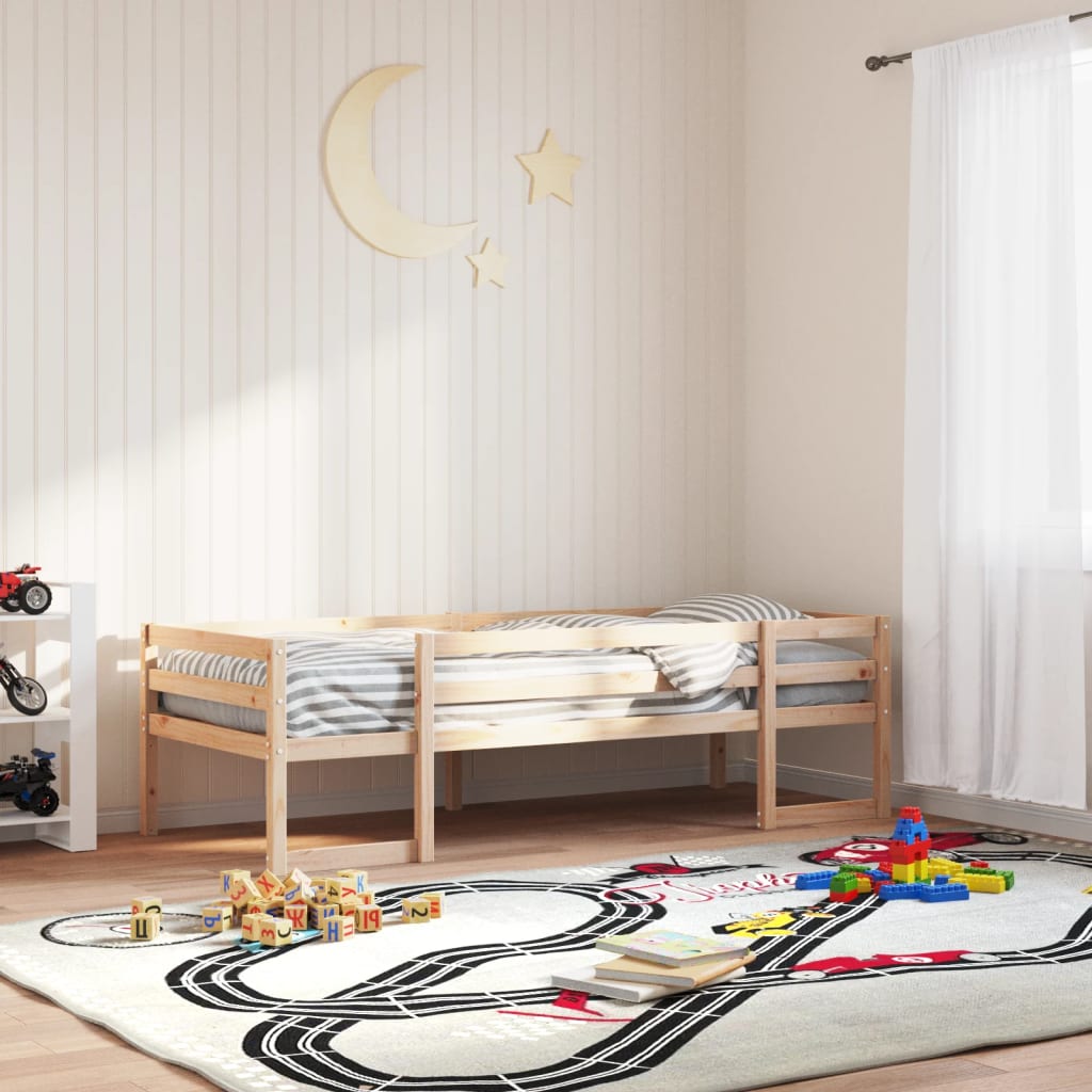 Cadre de lit pour enfants sans matelas 80x200 cm pin massif