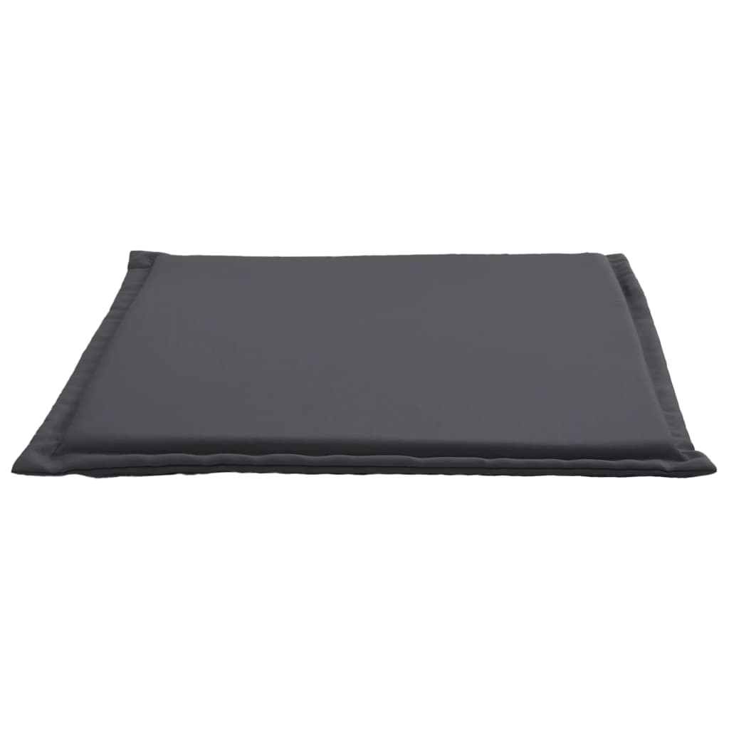 Coussins de siège de jardin lot de 2 anthracite 45x45x2cm carré