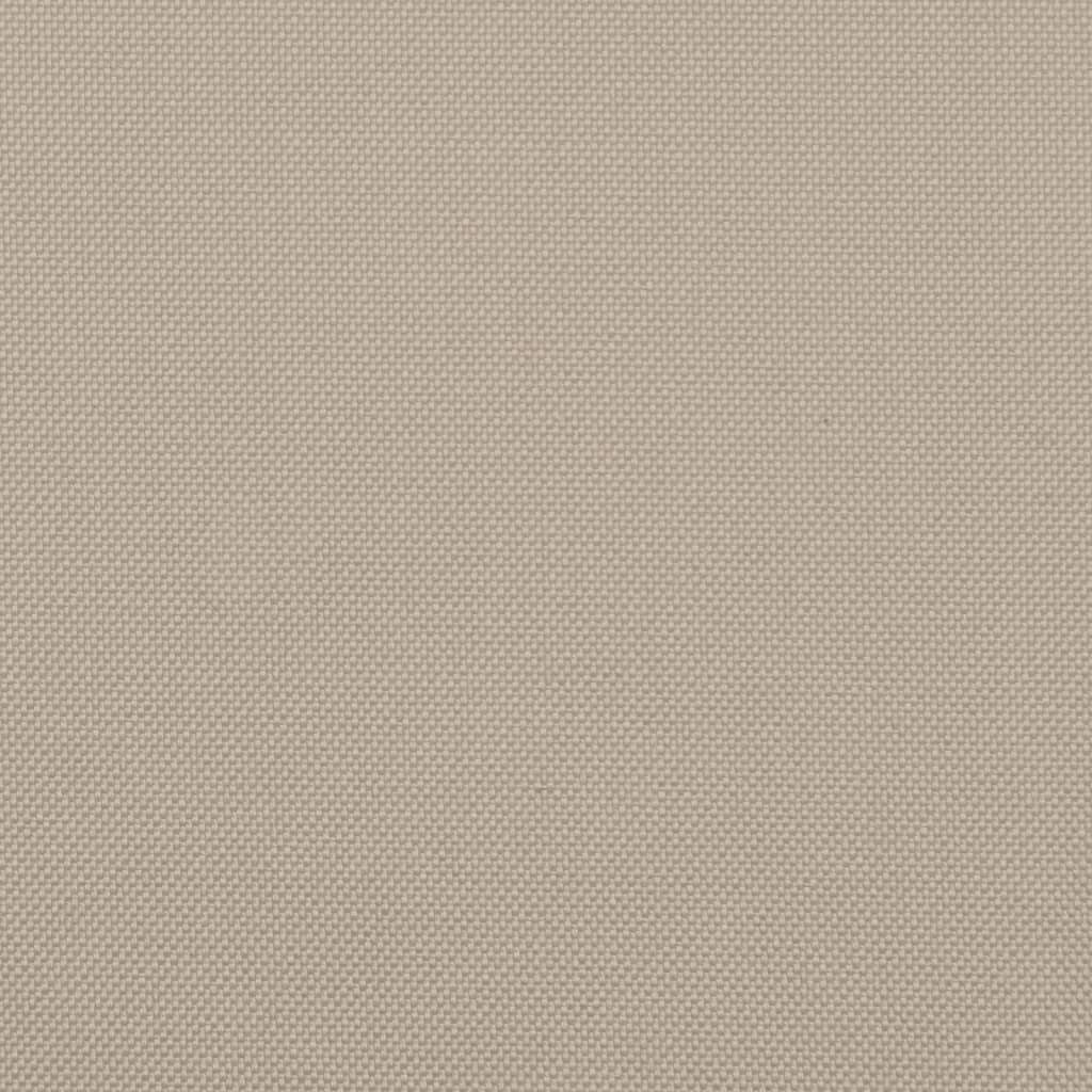 Coussins de siège de jardin lot de 4 taupe 45x45x2 cm carré