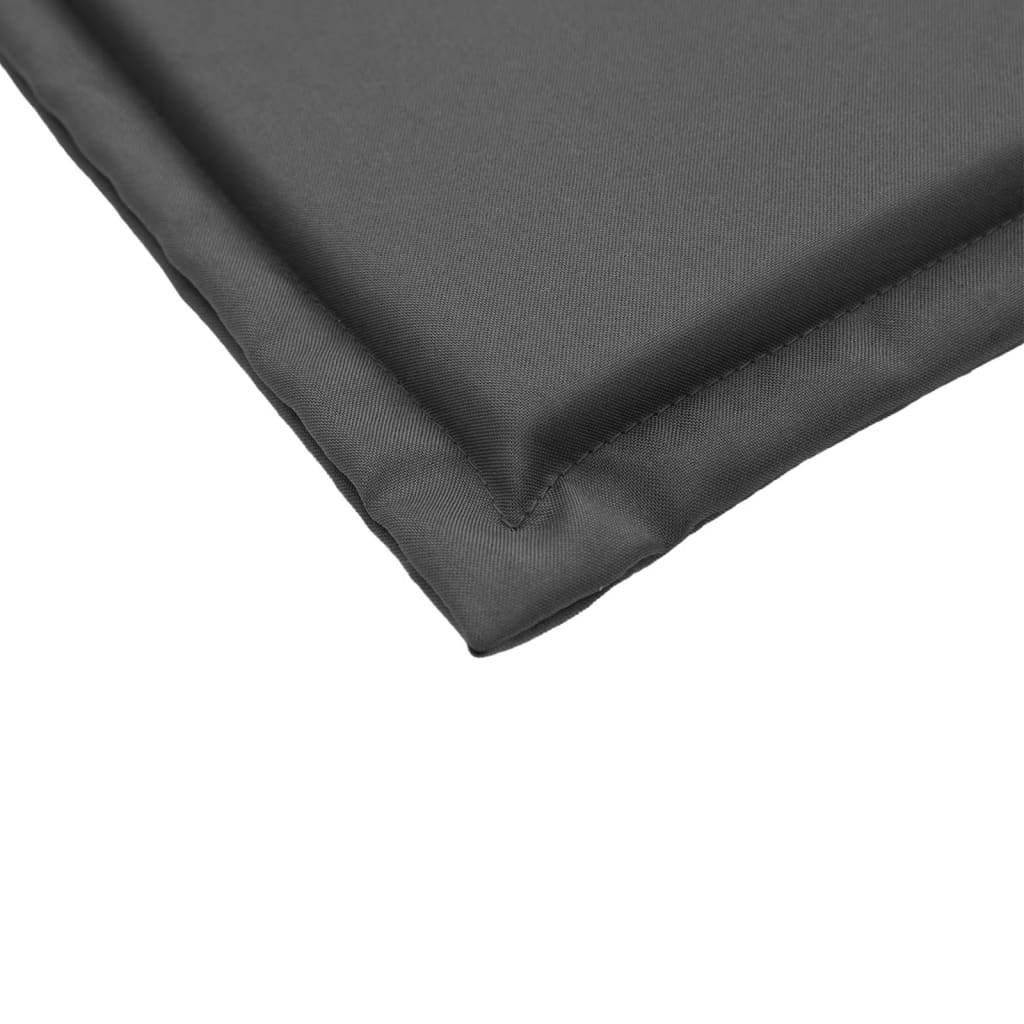 Coussins de siège de jardin lot de 4 anthracite 45x45x2cm carré