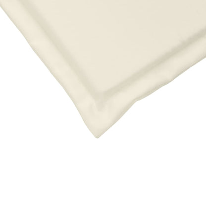 Coussins de siège de jardin lot de 6 crème 45x45x2 cm carré