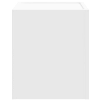 Tables de chevet murales 2 pcs blanc 45x30x35 cm